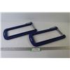 Image 1 : (2) Power Fist C-Clamp (12" x 4")