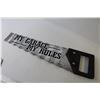 Image 3 : Man Cave Wall Hanger Metal Art sayings