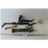 Image 1 : Chalking Gun - Autobody Rasp File - Rubber Mallet - Spike/Nail Puller