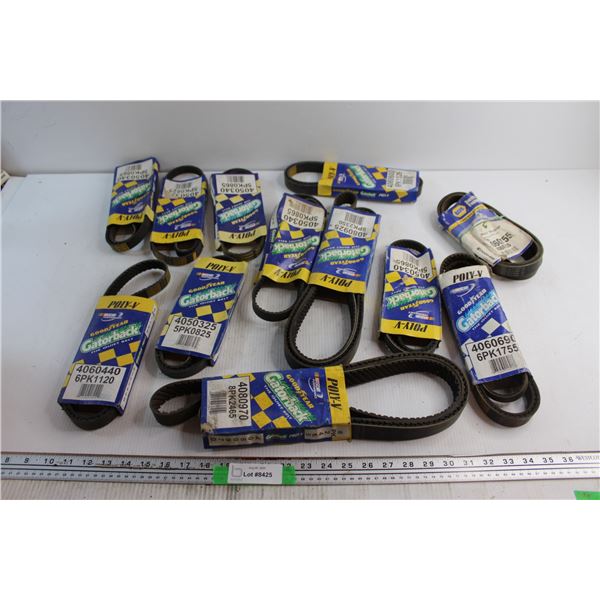 (12) Assorted Good Year Drive Belts