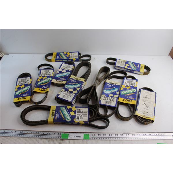 (11) Assorted Good Year Drive Belts