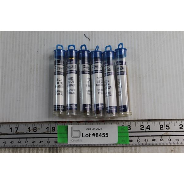 (6) Gunslick Pro Gun Cleaners  .44 and .45 CAL Benchrest Brass Jags