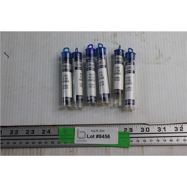 (6) Gunslick Pro Gun Cleaners  .44 and .45 CAL Benchrest Brass Jags