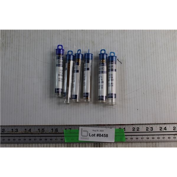 (6) Gunslick Pro Gun Cleaners  .44 and .45 CAL Benchrest Brass Jags