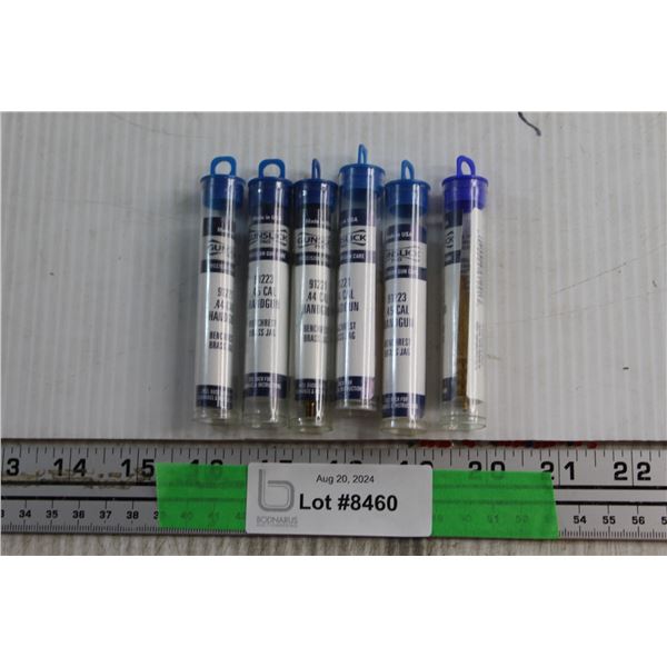 (6) Gunslick Pro Gun Cleaners  .44 and .45 CAL Benchrest Brass Jags