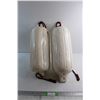 Image 1 : (2) Ribbed Boat Fenders 29''