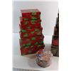 Image 3 : (16) Assorted Storage Boxes 10'' x 7'' x 5''