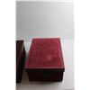 Image 3 : (3) Storage Velvet Boxes 15'' x 11'' x 8''