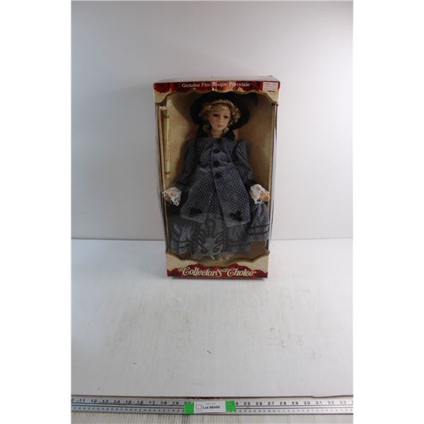 Collectors Choice Limited Edition Porcelain Doll 21'' - Missing 1 Eye