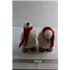 Image 1 : (2) Standing Penguin Decorations