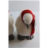 Image 2 : (2) Standing Penguin Decorations
