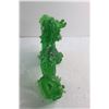 Image 5 : Green Glass Chinese Dragon Statue