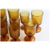 Image 5 : (15) Amber Glass Drinking Glasses