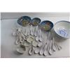 Image 5 : Japanese Soup Bowls and Lots of Assorted Spoons