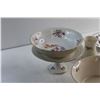 Image 4 : (2) Bowls, (4) Playing Cards Themed Plates, Creamer and Stand Plate