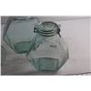 Image 2 : (3) Hermetic Glass Storage Jars