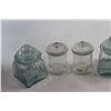 Image 2 : (6) Assorted Glass Storage Jars