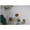 Image 2 : (12) Assorted Glass Storage Jars