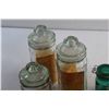 Image 5 : (12) Assorted Glass Storage Jars