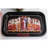 Image 2 : Coca Cola Tray, (2) Piggy Banks, Plush Bear and Tin Case with Lock