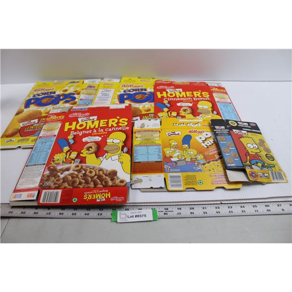 (6) The Simpsons Product Boxes