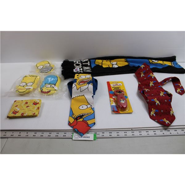 Assorted The Simpsons Clothing and Accessories