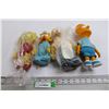 Image 1 : (4) The Simpsons Dolls - (3) Hard Heads