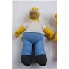 Image 2 : (3) The Simpsons Plushes - Krusty has a Hard Head