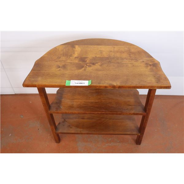 *Half Moon Table - 22" x 11" x 20 1/2"