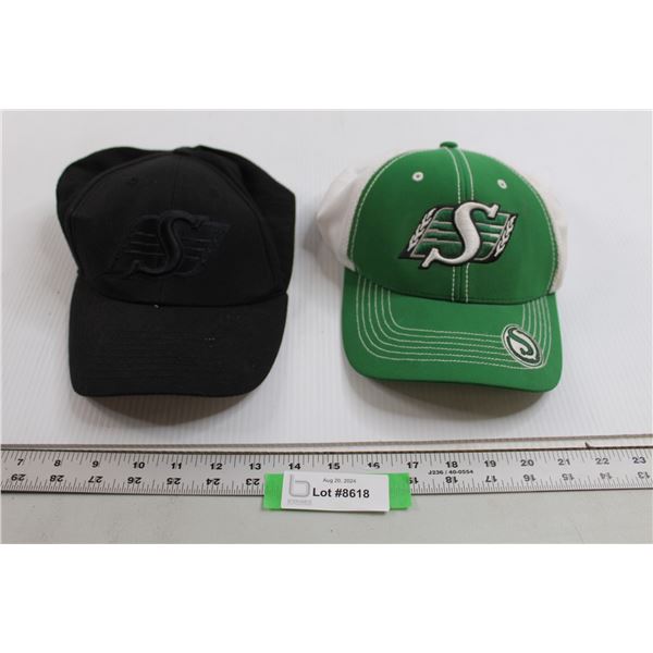 (2) Saskatchewan Roughrider Hats