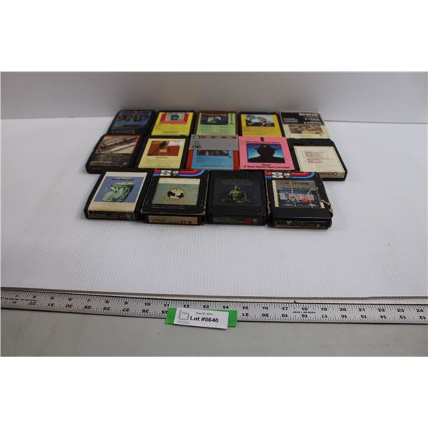 (14) Assorted 8-Tracks