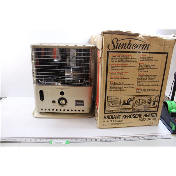 *Sunbeam Radiant Kerosene Heater