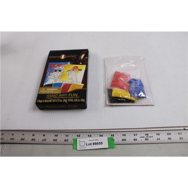 Iron Man Sand Art Fun