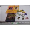 Image 1 : Robin Hood Book, Assorted Pins, Misc.