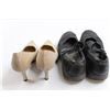 Image 2 : (2) Pairs Shoes - Heels Sized 7 1/2, Black Shoes Unknown