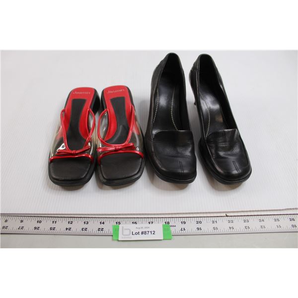 (2) Pairs Shoes - Size 7M and Unknown