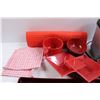 Image 4 : Assorted Red Kitchen Items