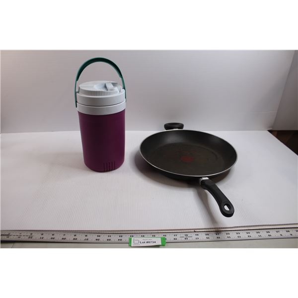 Frying Pan, Water Bottle
