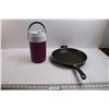 Image 1 : Frying Pan, Water Bottle