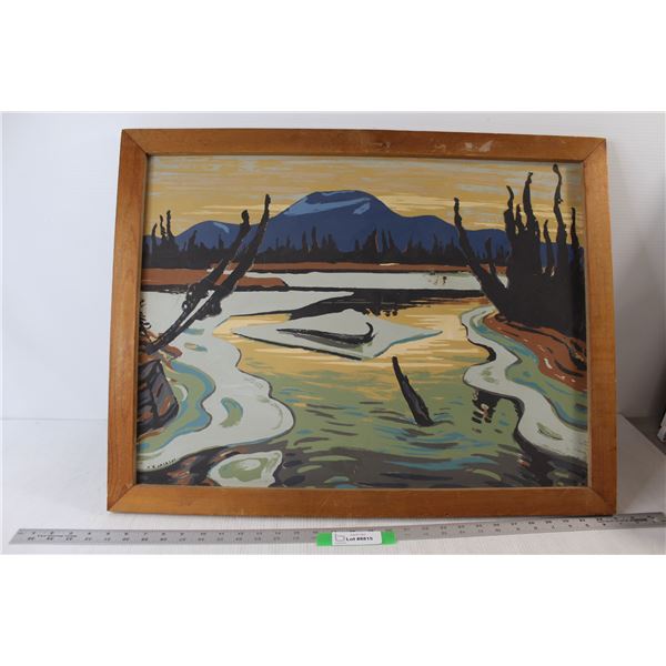 * Ay Jackson Painting Signed by Artist - 29" x 22 1/2"