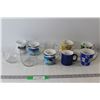 Image 1 : (8) Assorted Mugs, (2) Small Glass Bowls