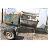 Image 1 : ** Monarch Pull Behind Concrete Mixer - 97" -Leland Newman 1.5Hp Motor - Consignor Says Working - As