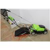 Image 1 : *Greenworks Electric Lawn Mower with Bag - Works