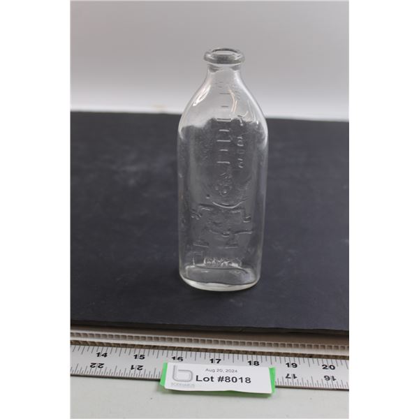 "Comfy" Cat Glass Bottle