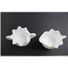 Image 2 : Fenton White Hobnail Cream and Sugar