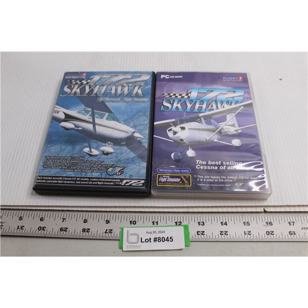 (2) Cessna 172 Add-Ons for MS Flight Simulator