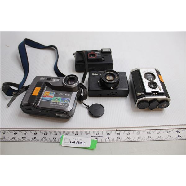 (4) Assorted Cameras