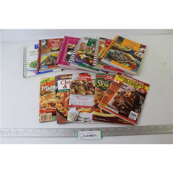 (11) Cook Books - Company's Coming - Betty Crocker - Canadian Living