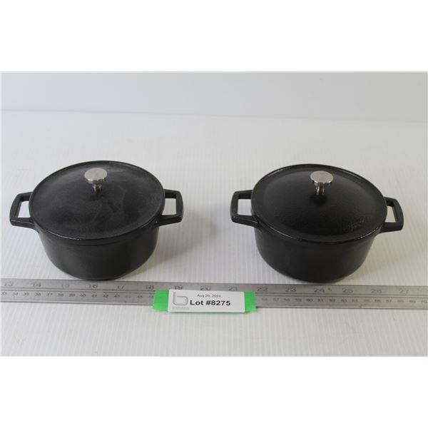 (2) Artisanal Cast Iron Bakeware