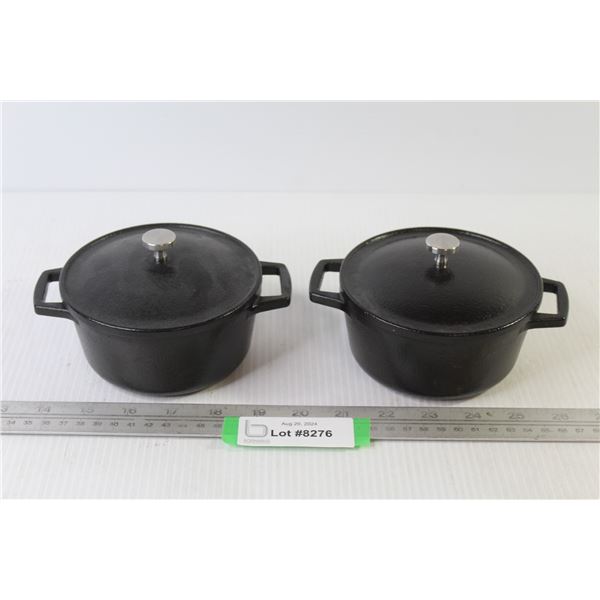 (2) Artisanal Cast Iron Bakeware